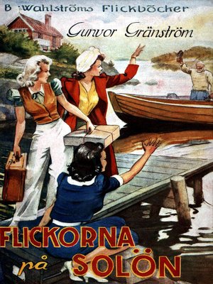 cover image of Flickorna på Solön